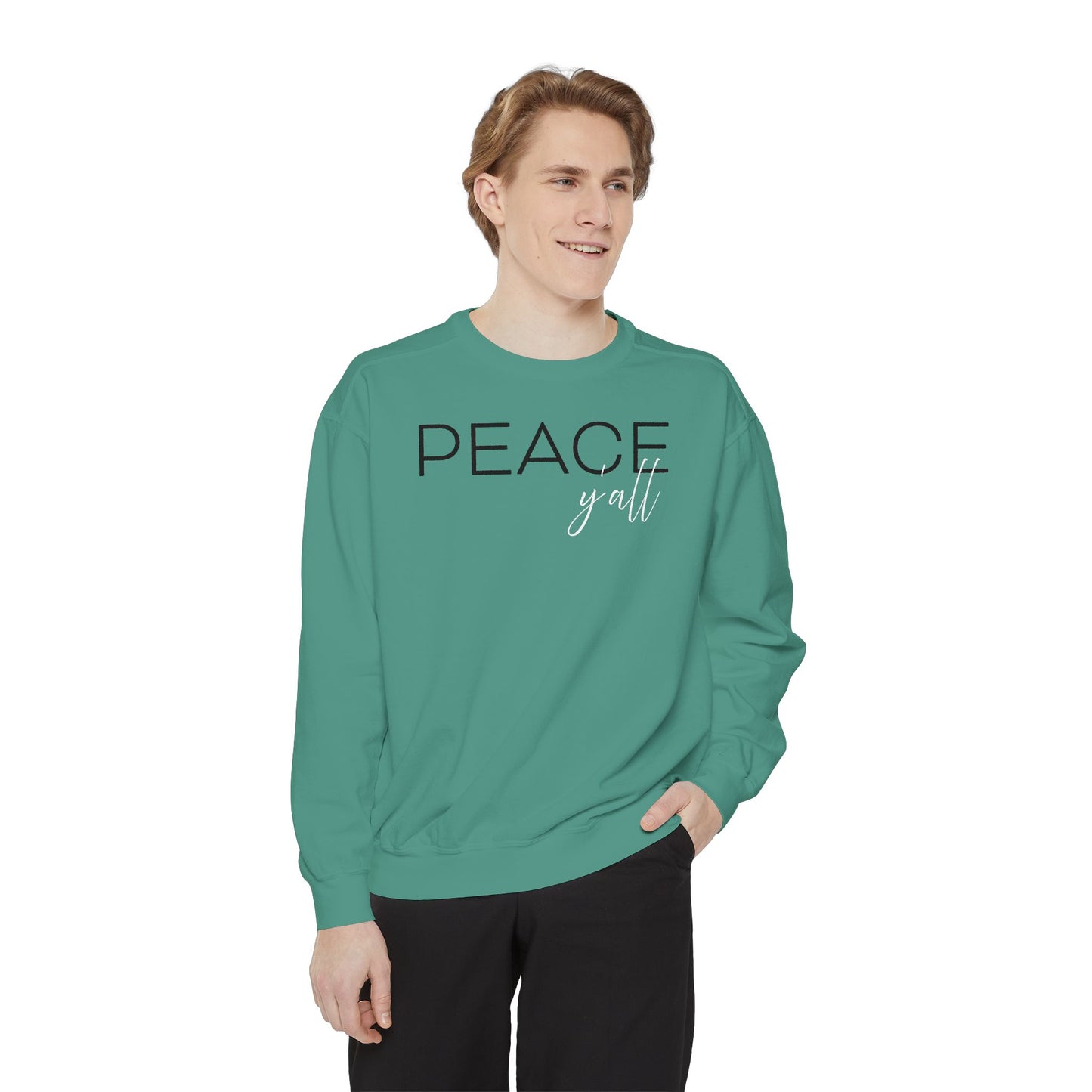 Oklahoma Yoga - Unisex Garment-Dyed Sweatshirt