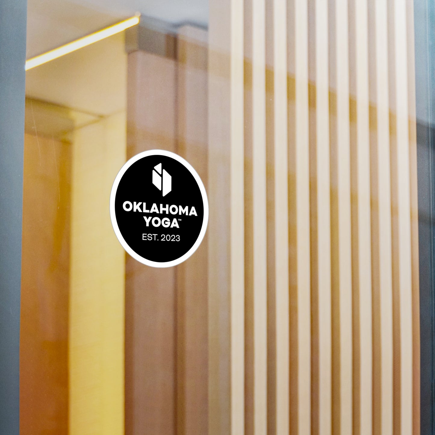 Oklahoma Yoga - Kiss-Cut Vinyl Decals