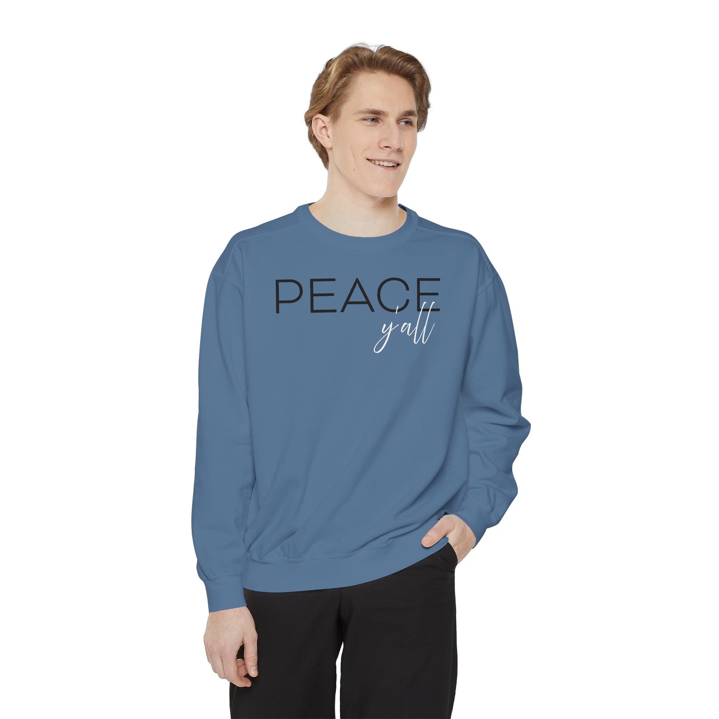 Oklahoma Yoga - Unisex Garment-Dyed Sweatshirt