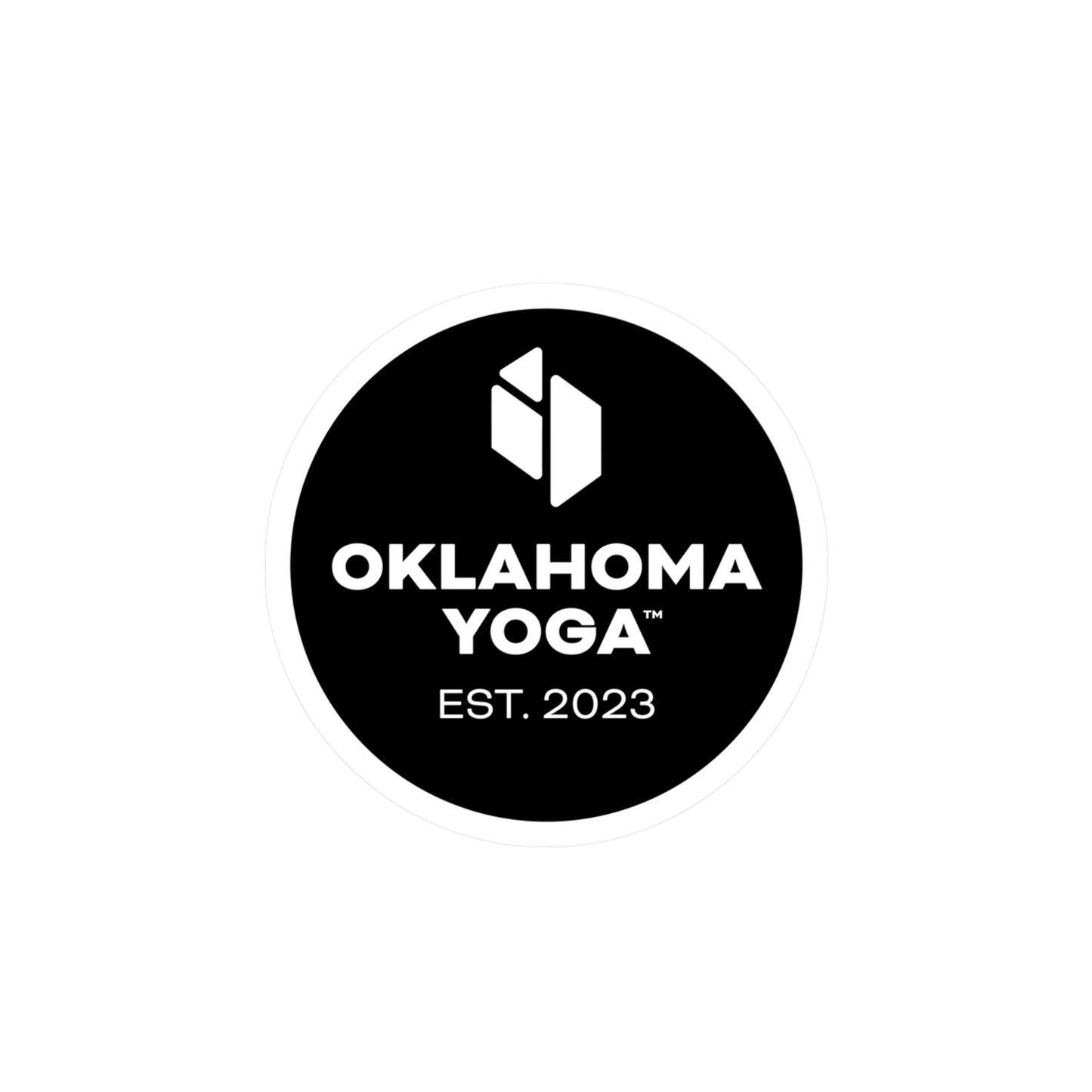 Oklahoma Yoga - Kiss-Cut Vinyl Decals