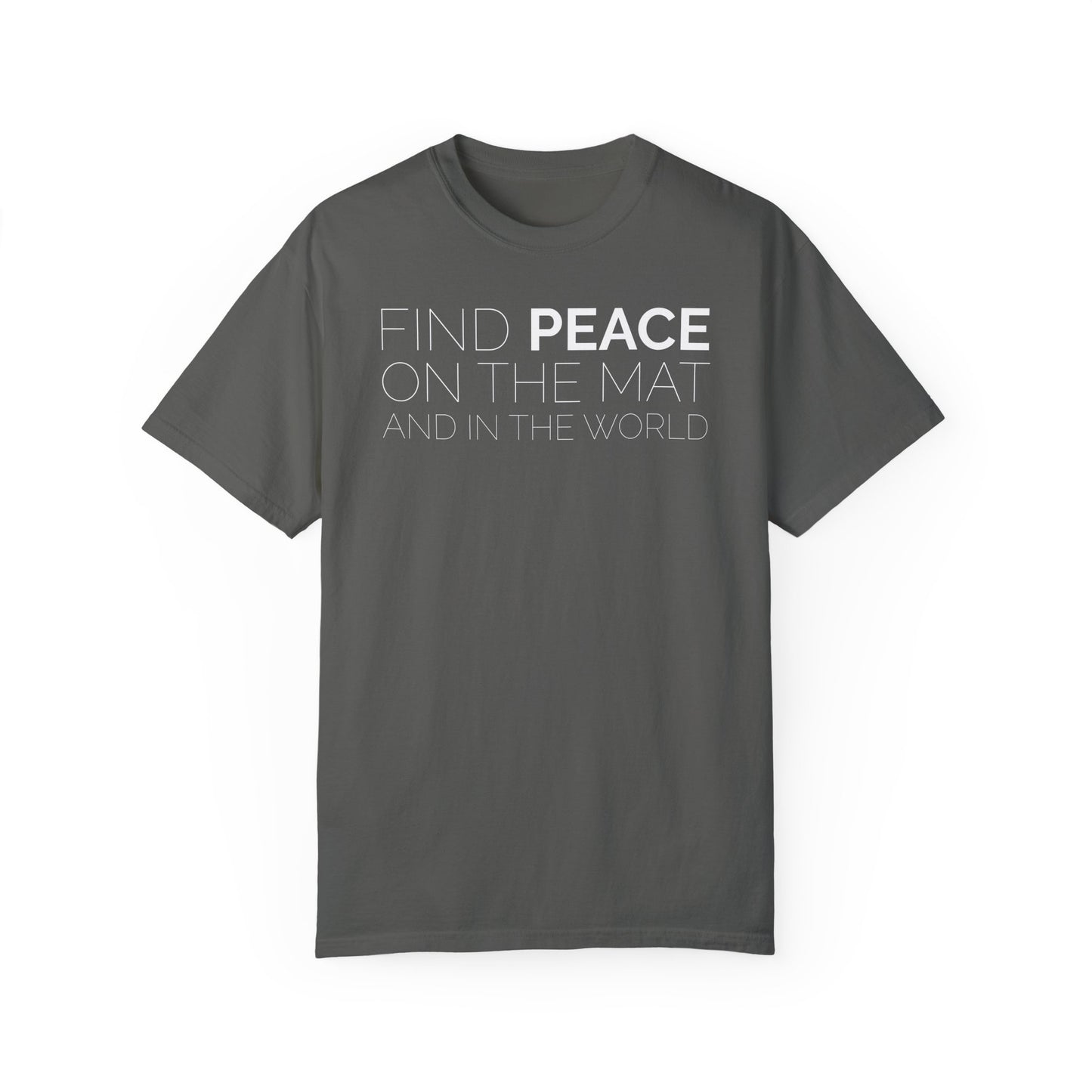 Oklahoma Yoga - Comfort Colors Unisex Tee with Backside Logo