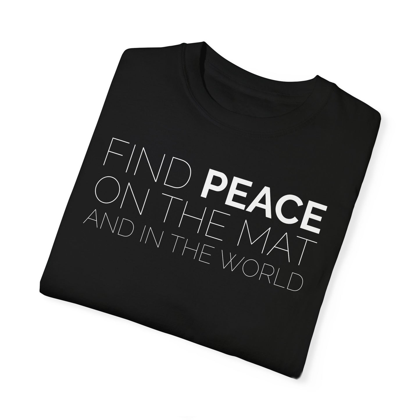 Oklahoma Yoga - Comfort Colors Unisex Tee with Backside Logo