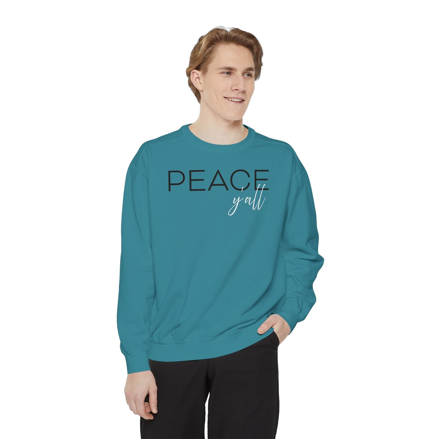 Oklahoma Yoga - Unisex Garment-Dyed Sweatshirt