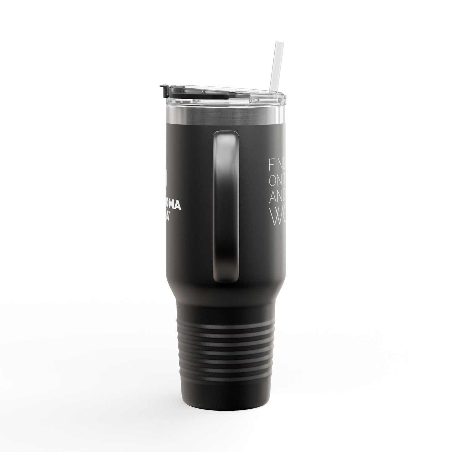 Oklahoma Yoga - Insulated Travel Mug, 40oz