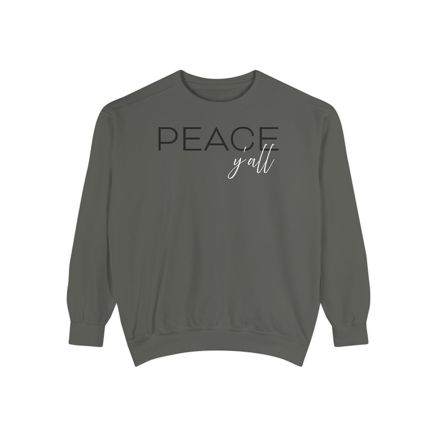 Oklahoma Yoga - Unisex Garment-Dyed Sweatshirt