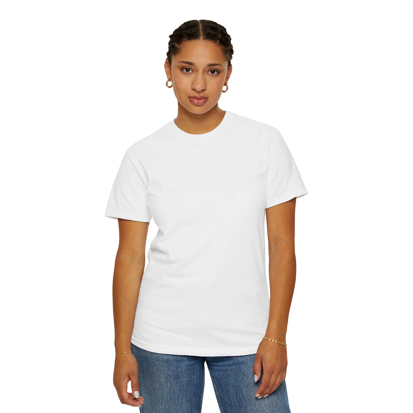 Oklahoma Yoga - Comfort Colors Unisex Tee with Backside Logo