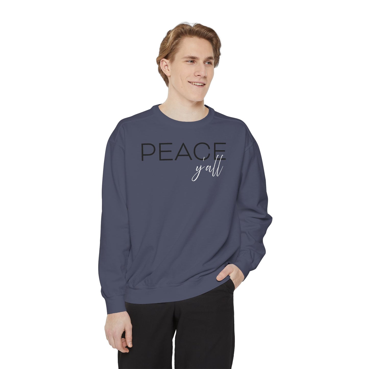 Oklahoma Yoga - Unisex Garment-Dyed Sweatshirt