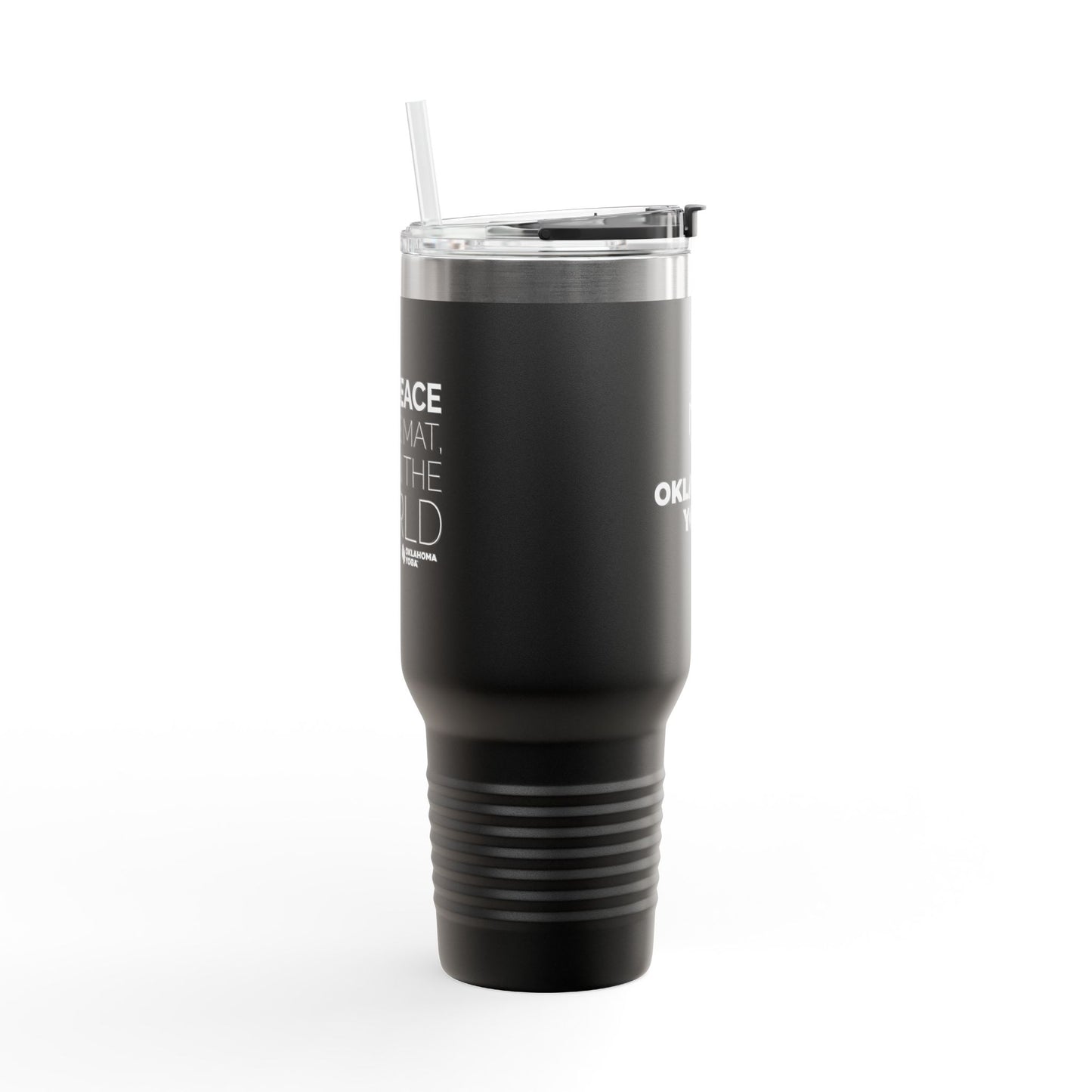 Oklahoma Yoga - Insulated Travel Mug, 40oz