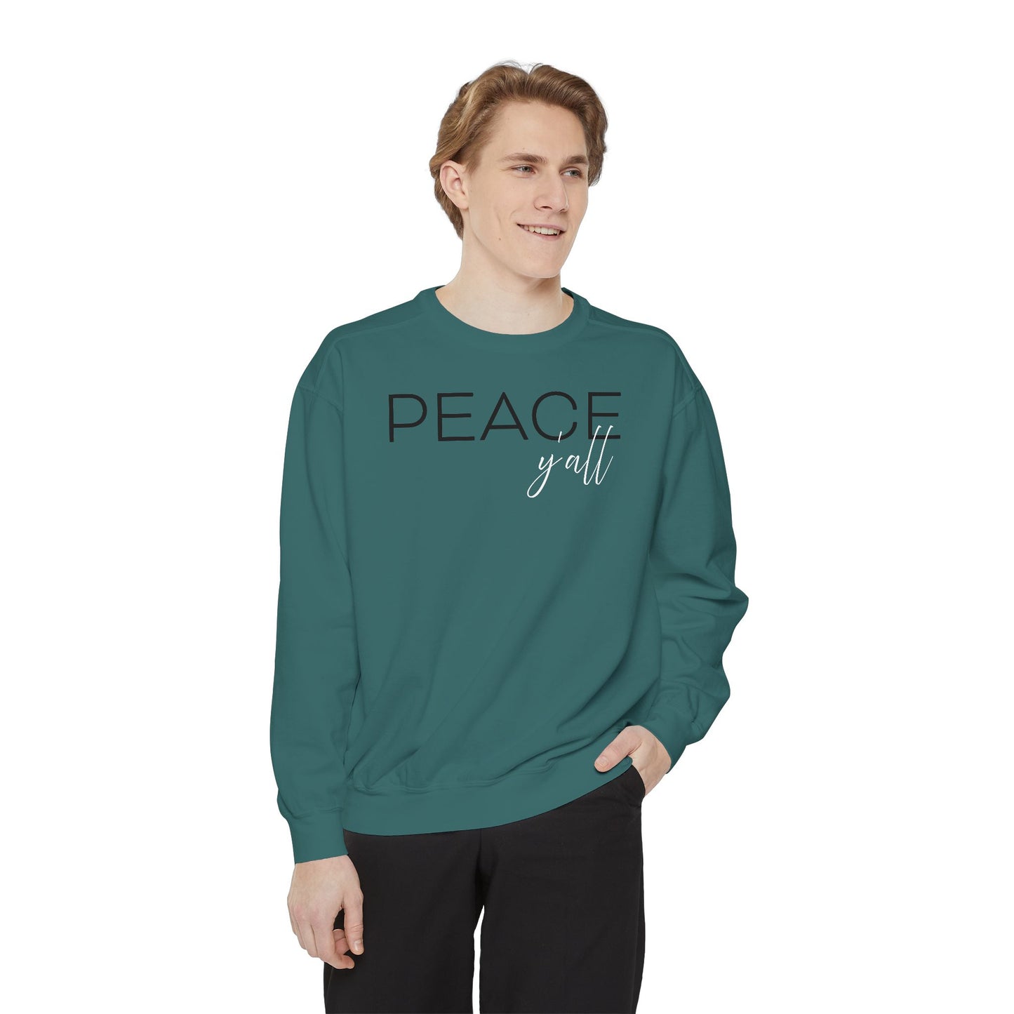 Oklahoma Yoga - Unisex Garment-Dyed Sweatshirt
