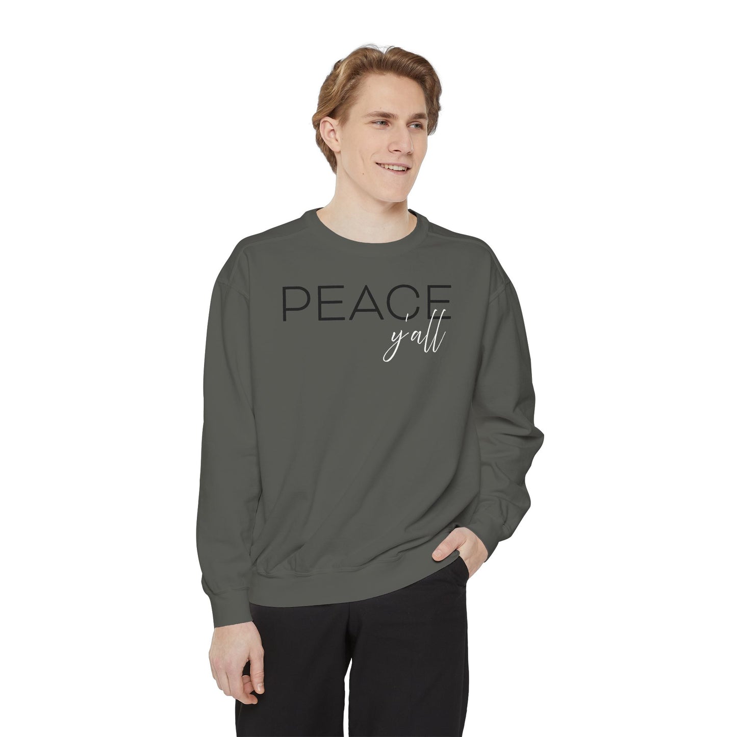 Oklahoma Yoga - Unisex Garment-Dyed Sweatshirt