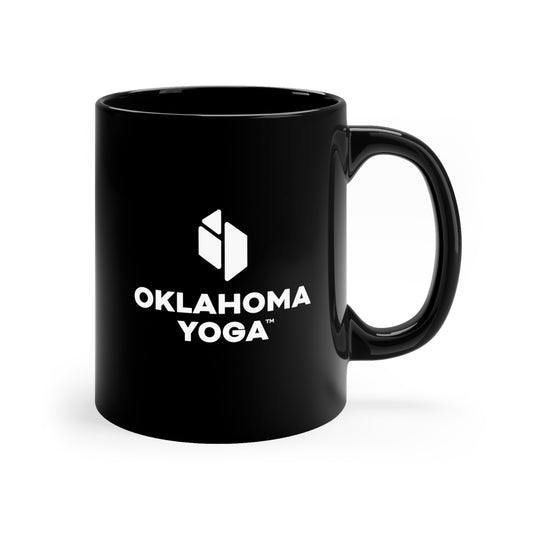 Oklahoma Yoga - 11oz Black Mug