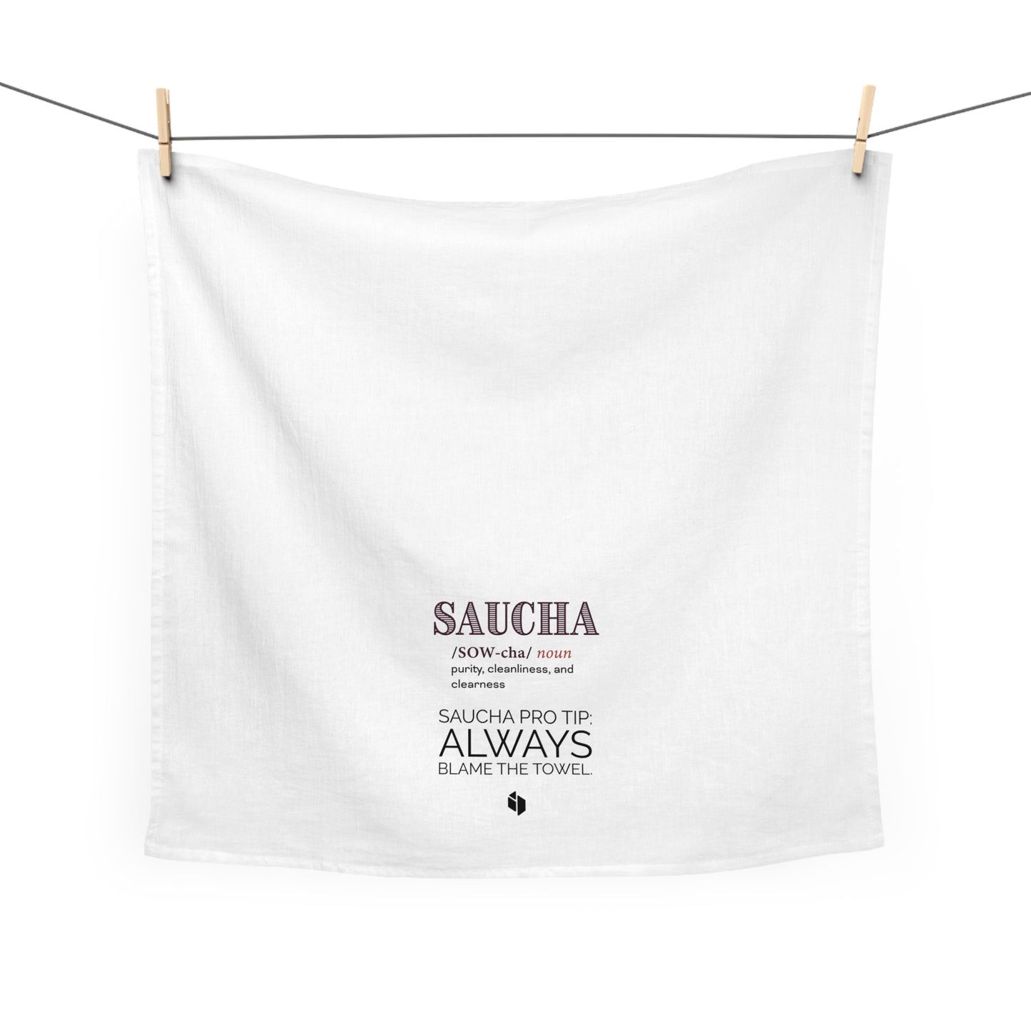 Oklahoma Yoga - Saucha Tea Towel