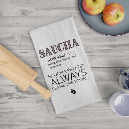 Oklahoma Yoga - Saucha Tea Towel